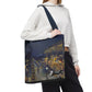 Pissarro, Camille - The Boulevard Montmartre At Night (1897) - Tote Bag