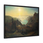 Bierstadt, Albert - Donner Lake from the Summit (1873) - Matte Canvas, Framed