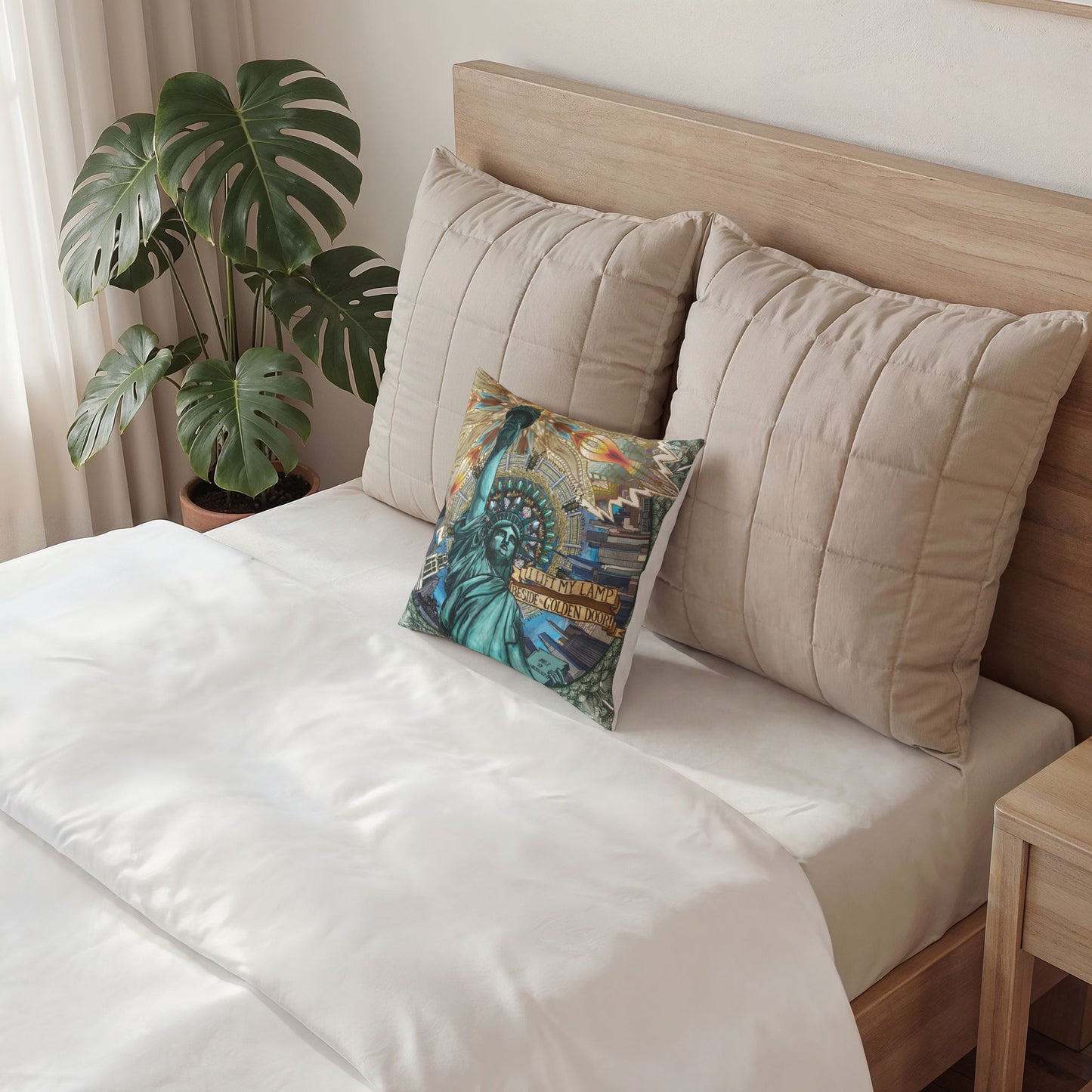 Pacio, Adam - Liberty Mandala - Poly Velvet Pillow