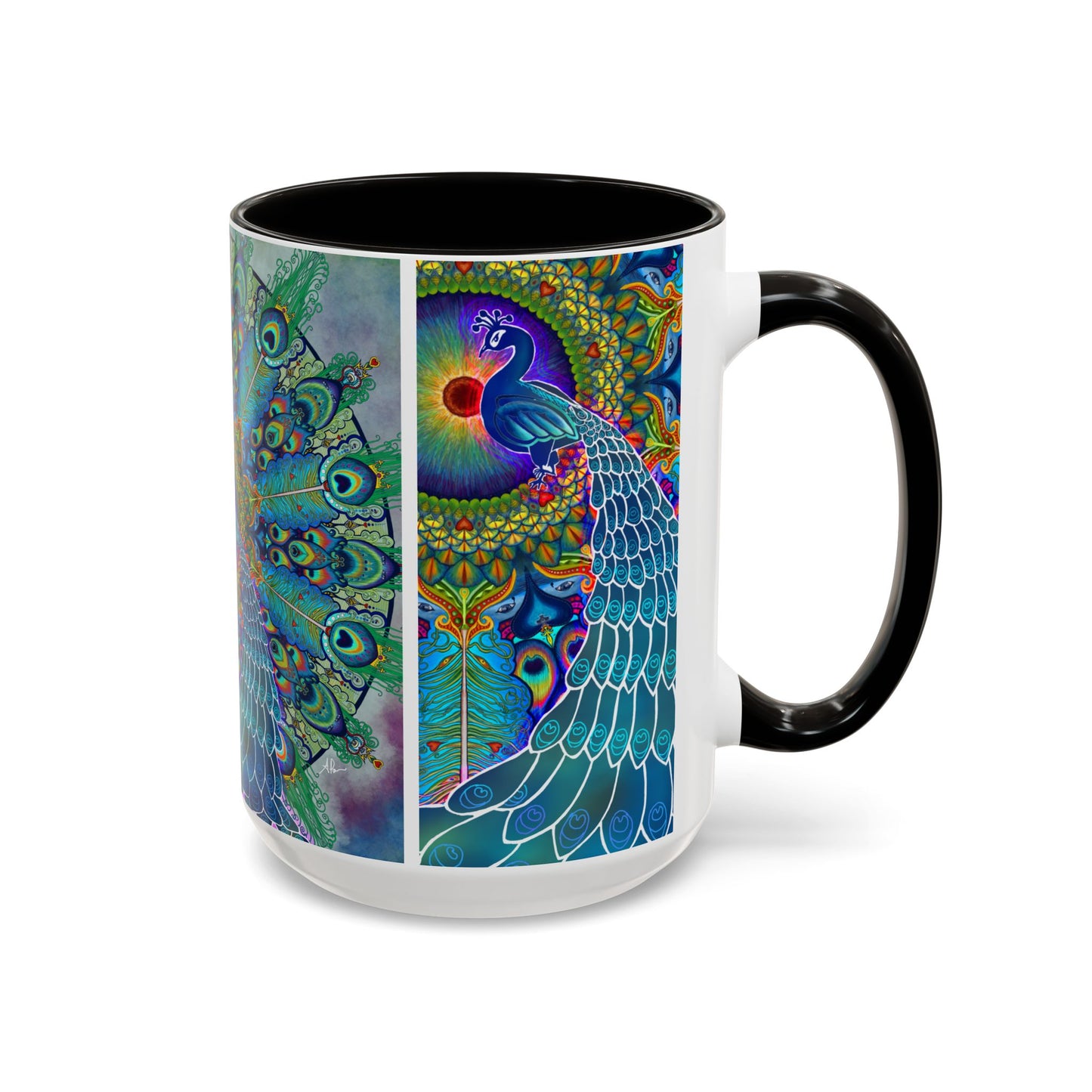 Pacio, Adam - Melek Taus Mandala - Colorful Accent Mugs