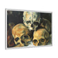 Cézanne, Paul - Pyramid of Skulls (1901) - Matte Canvas, Framed