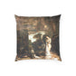 Courbet, Gustave - The Painter’s Studio (1855) - Poly Velvet Pillow