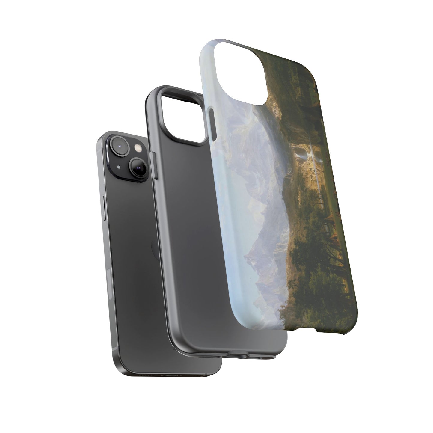 Bierstadt, Albert - The Rocky Mountains, Lander’s Peak (1863) - Tough Phone Cases