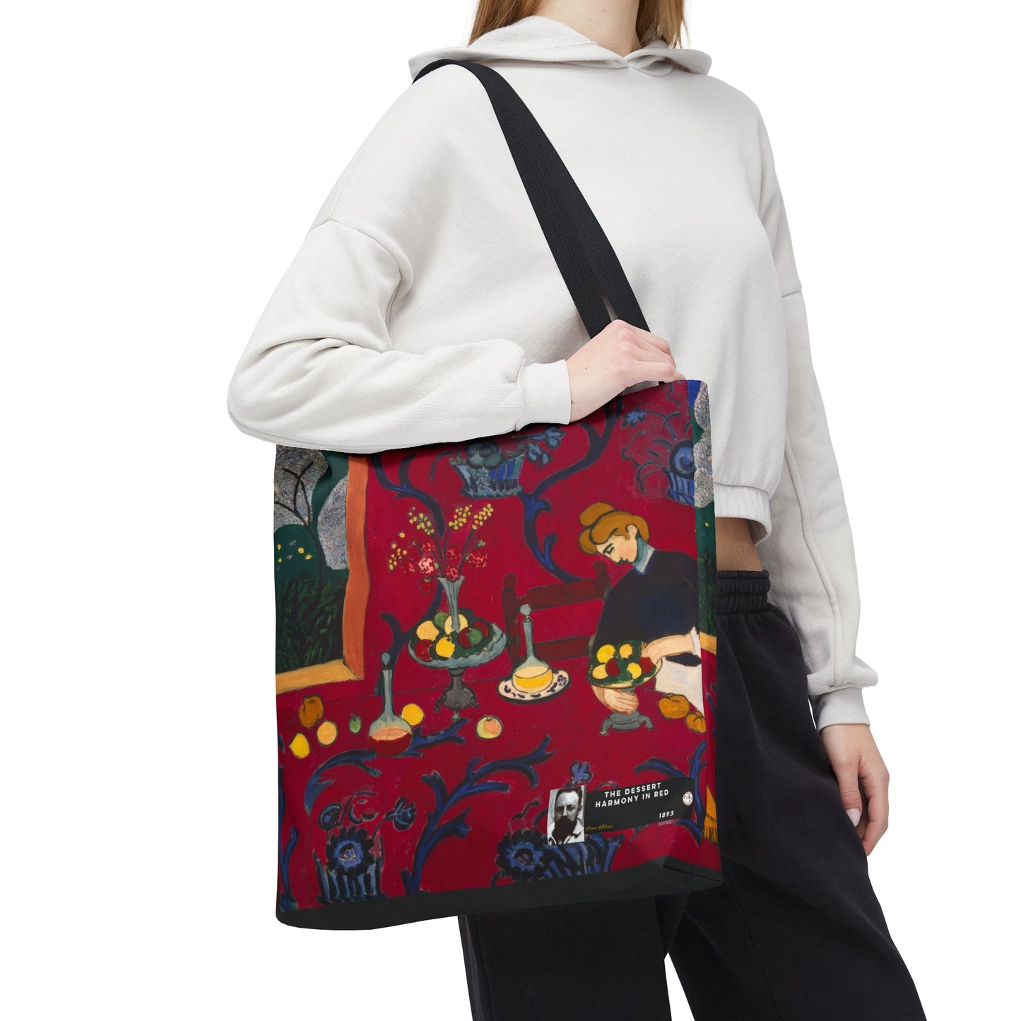 Matisse, Henri - The Dessert Harmony in Red (1908)- Tote Bag