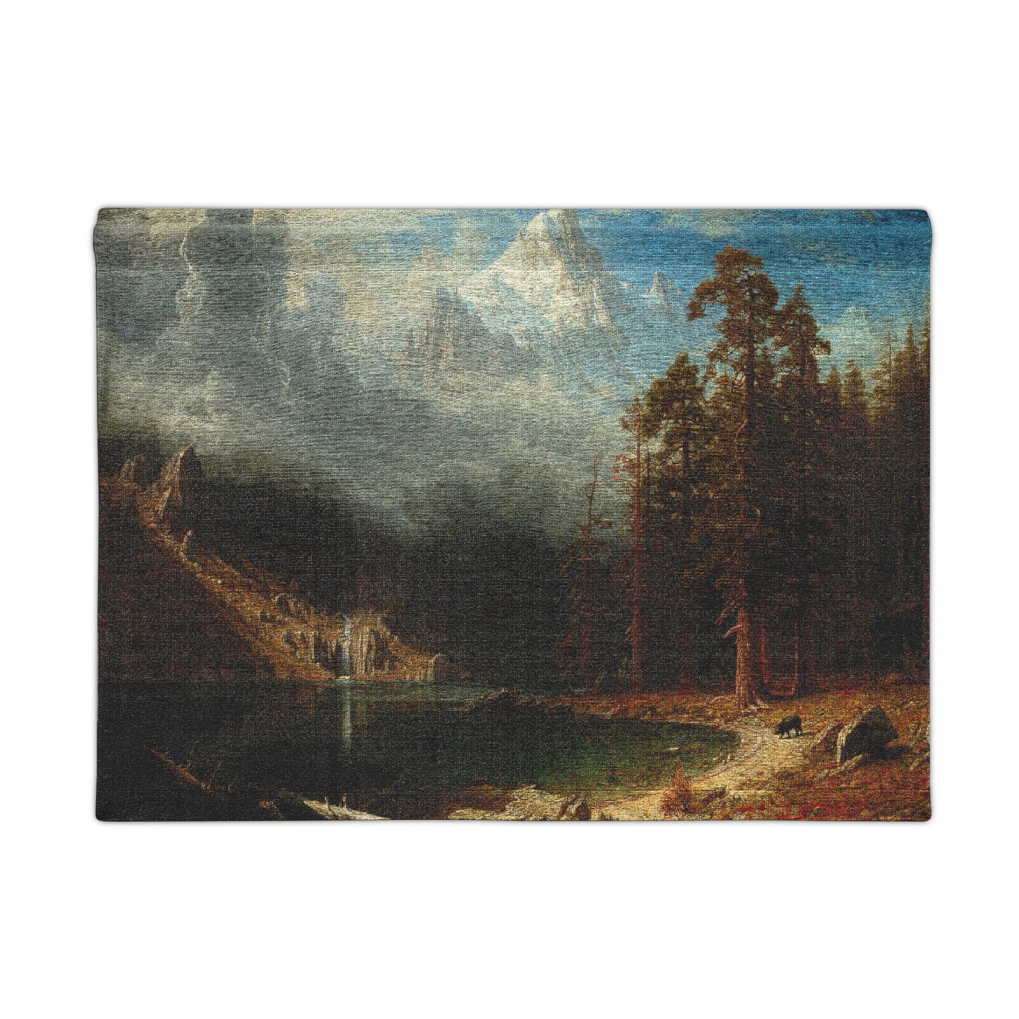 Bierstadt, Albert - Mount Corcoran (1877) - Woven Wall Tapestry