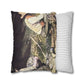 Courbet, Gustave - The Stone Breakers (1850) - Suede Square Pillowcase