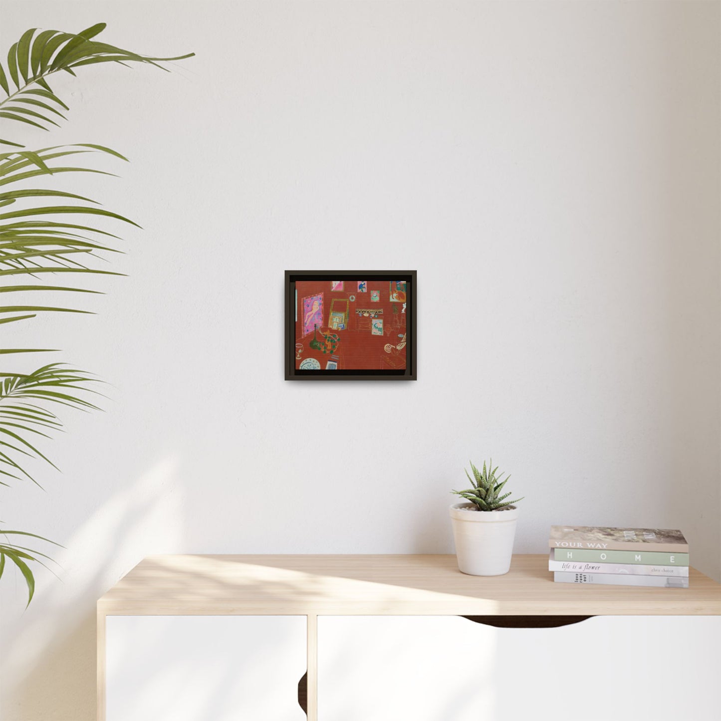 Matisse, Henri - The Red Studio (1911) - Matte Canvas, Framed