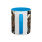 Courbet, Gustave - The Desperate Man (1843) - Colorful Accent Mugs