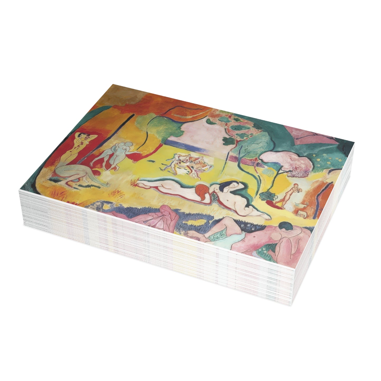 Matisse, Henri - The Joy of Life (1905) - Postcard Bundles with Envelopes Included