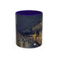 Pissarro, Camille - The Boulevard Montmartre At Night (1897) - Colorful Accent Mugs