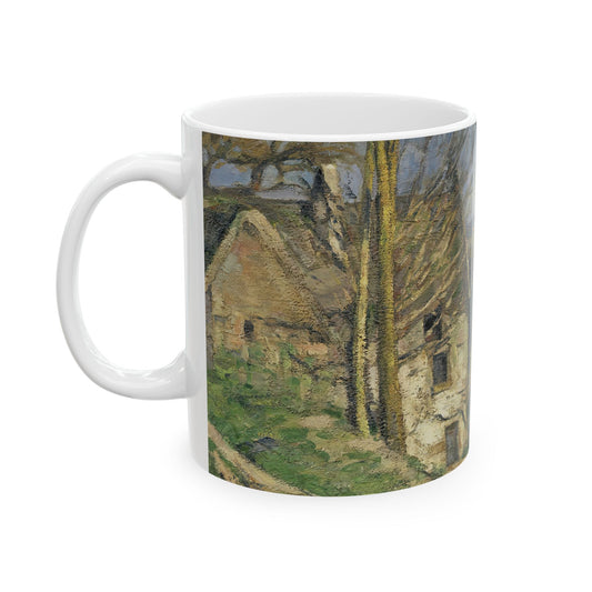 Cézanne, Paul - The House of the Hanged Man, Auvers-sur-Oise (1874) - Ceramic Mug