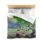 Ranson, Paul - Picking Flowers (1890) - Microfiber Duvet Cover