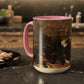 Courbet, Gustave - The Painter’s Studio (1855) - Colorful Accent Mugs