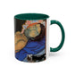 Filiger, Charles - The Recumbent Christ (1895) - Colorful Accent Mugs