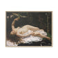 Courbet, Gustave - Woman with a Parrot (1866) - Matte Canvas, Framed