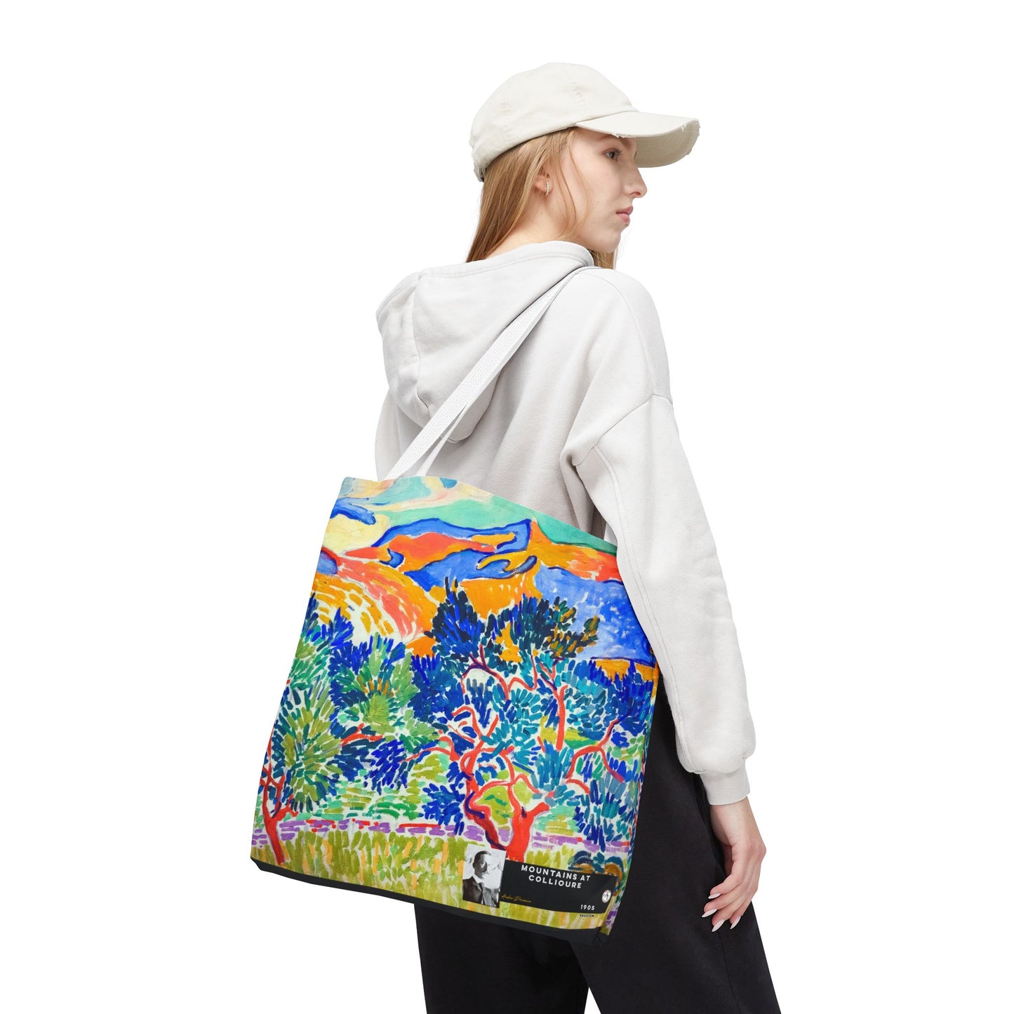 Derain, André - Mountains at Collioure (1905) - Tote Bag