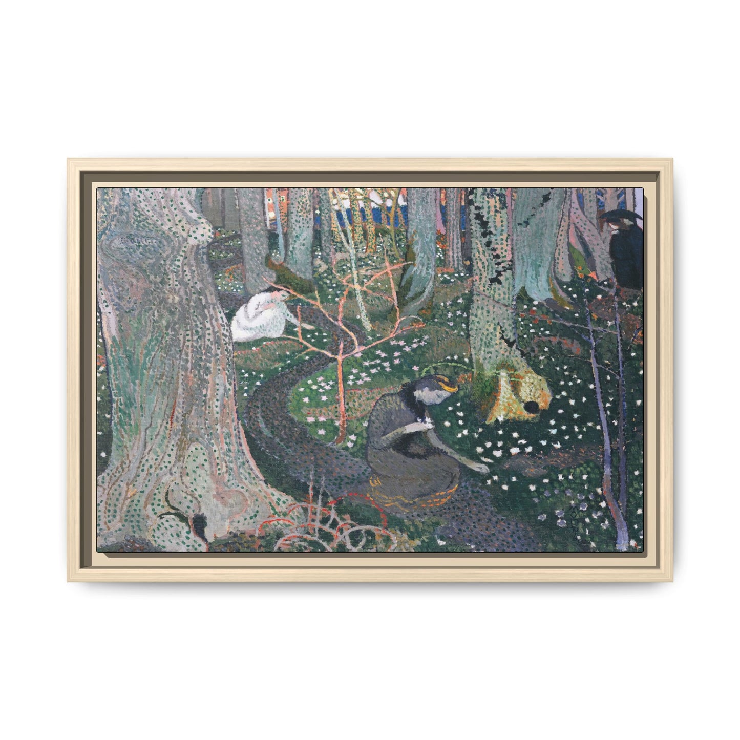 Denis, Maurice - April (1892) - Matte Canvas, Framed