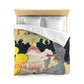 Toulouse-Lautrec, Henri - Moulin Rouge - La Goulue (1891) - Microfiber Duvet Cover