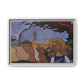 Filiger, Charles - Virgin and Two Angels (1895) - Matte Canvas, Framed