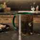 Courbet, Gustave - The Painter’s Studio (1855) - Colorful Accent Mugs