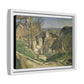 Cézanne, Paul - The House of the Hanged Man, Auvers-sur-Oise (1874) - Matte Canvas, Framed