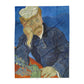 Van Gogh, Vincent - Portrait of Dr. Paul Gachet (1890) - Arctic Fleece Blanket