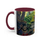 Ranson, Paul - The Lotus Bather (1906) - Colorful Accent Mugs