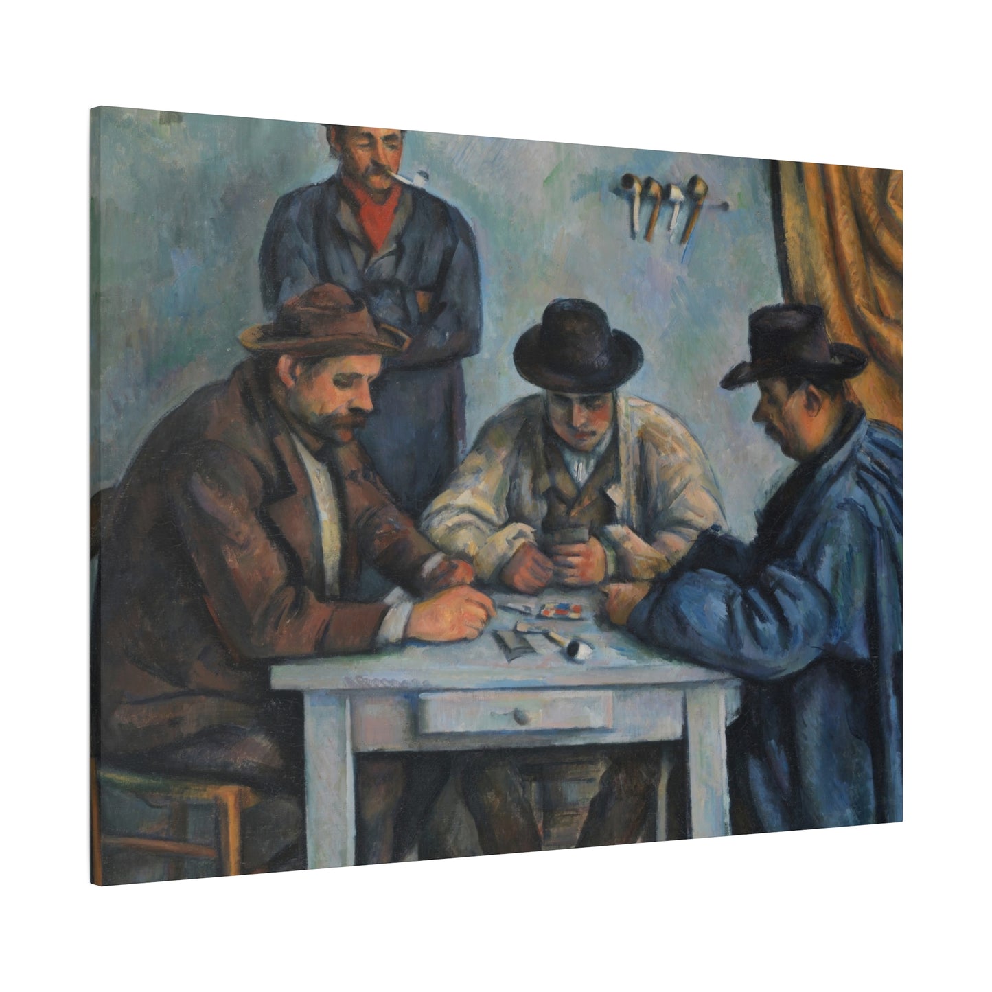 Cézanne, Paul - The Card Players (1892) - Canvas Block, unframed