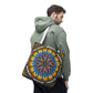 Pacio, Adam - Emerald Arrows Mandala - Tote Bag
