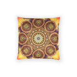 Lion Summer Mandala - Poly Velvet Pillow
