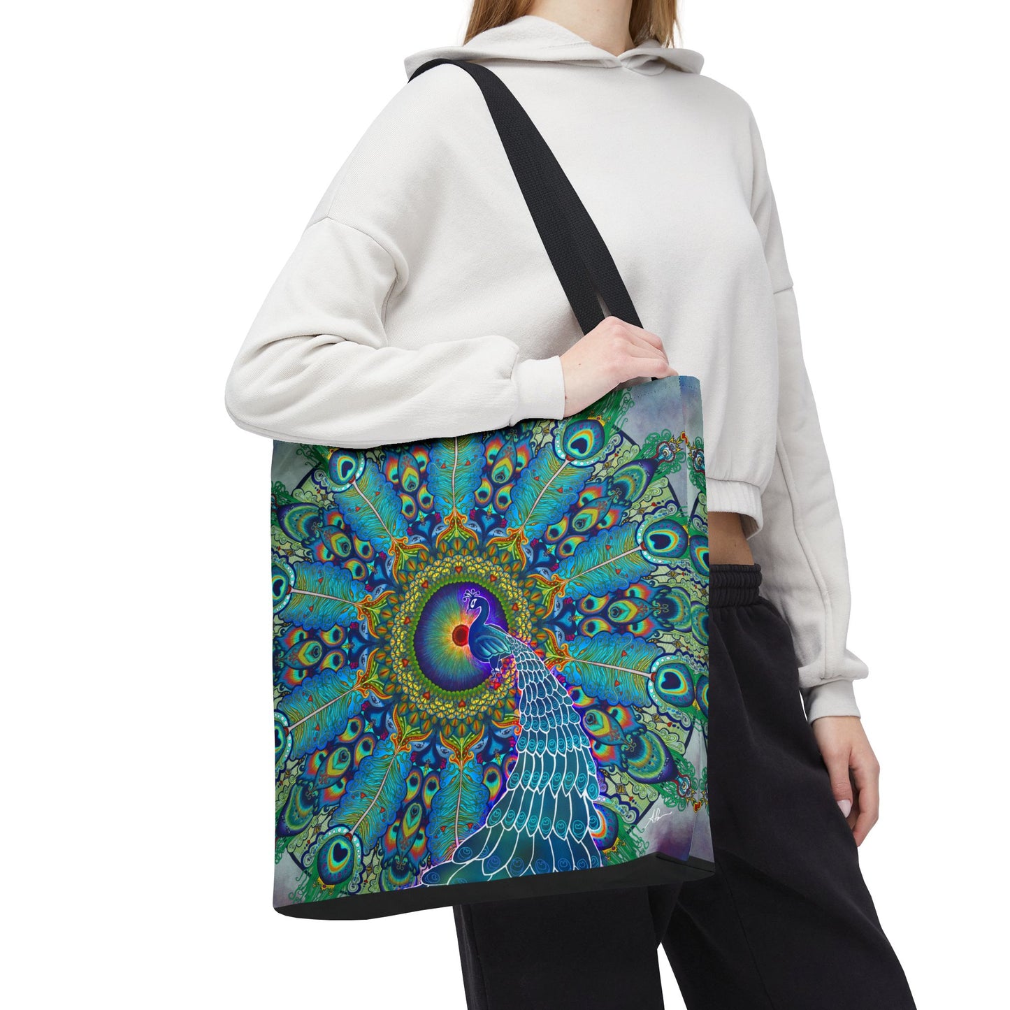 Pacio, Adam - Melek Taus Mandala - Tote Bag
