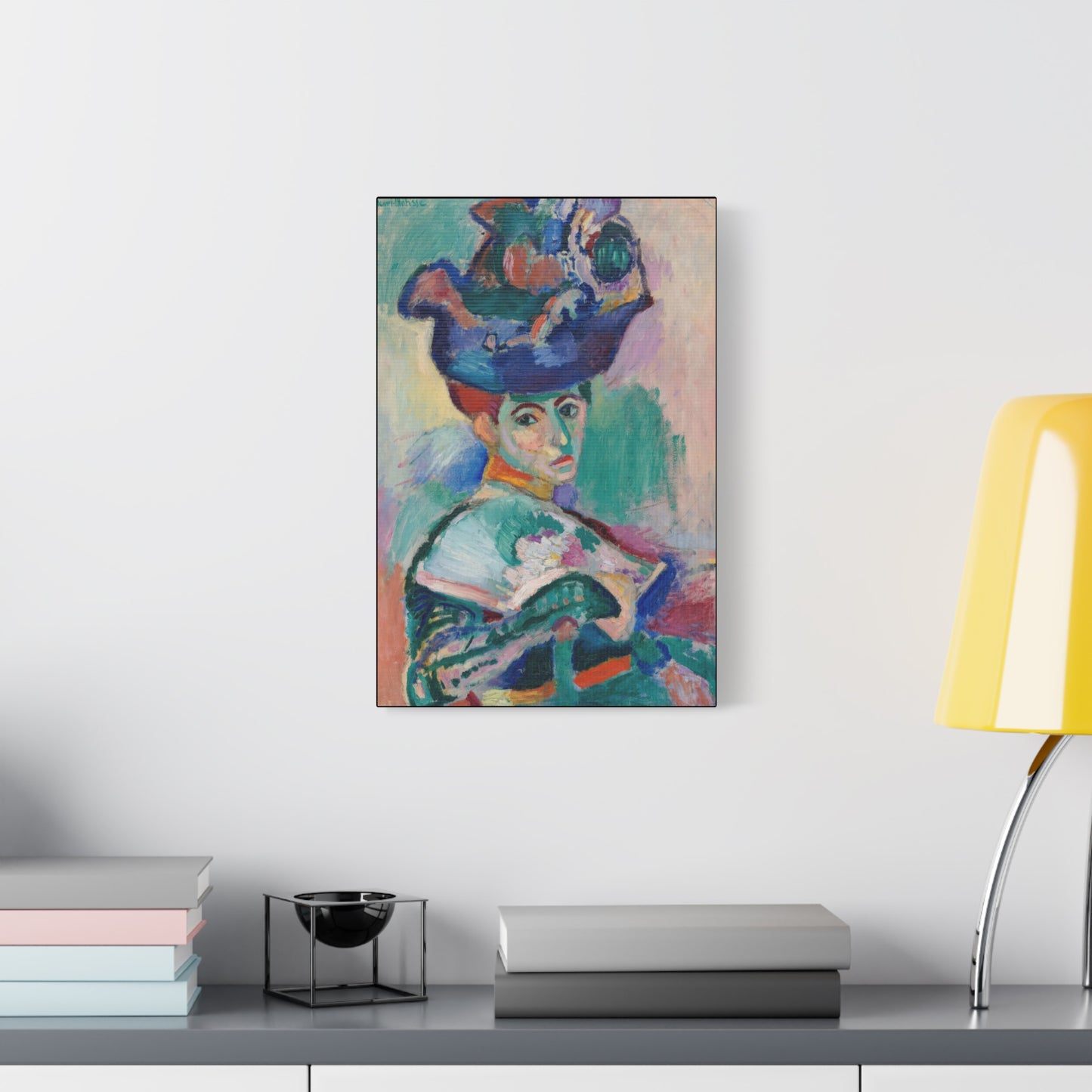Matisse, Henri - Woman with a Hat (1905) - Canvas Block, unframed