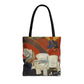 Gauguin, Paul - Vision of the Sermon (Jacob Wrestling with the Angel) (1888) - Tote Bag