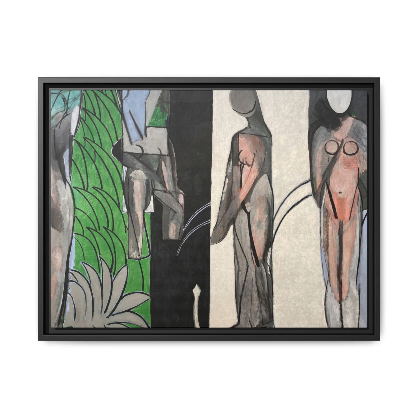 Matisse, Henri - Bathers by a River (1917) - Matte Canvas, Framed