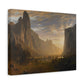 Bierstadt, Albert - Looking Down Yosemite Valley (1865) - Canvas Block, unframed