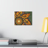 Monarch Butterfly Mandala - Acrylic Block
