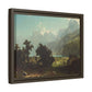 Bierstadt, Albert - Lake Lucerne (1858) - Matte Canvas, Framed