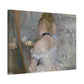 Morisot, Berthe - Woman at Her Toilette (1880) - Canvas Block, unframed