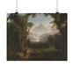 Cole. Thomas - The Garden of Eden (1828) - Satin Posters