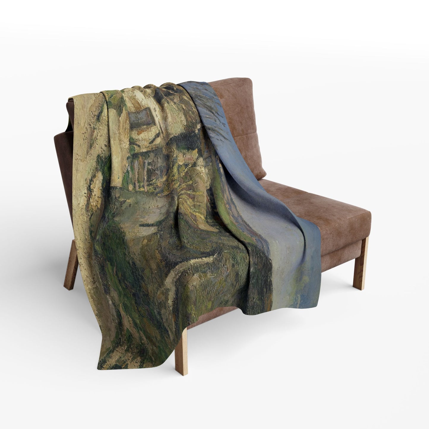 Cézanne, Paul - The House of the Hanged Man, Auvers-sur-Oise (1874) - Arctic Fleece Blanket