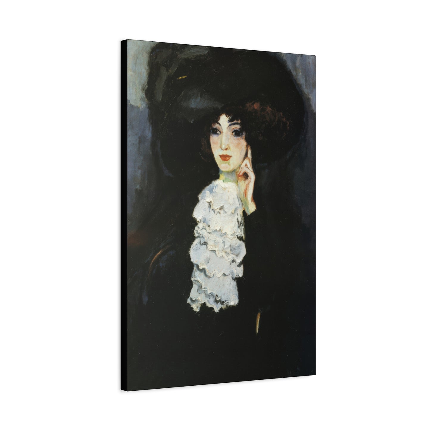Van Dongen, Kees - Woman with Frill (1905) - Canvas Block, unframed