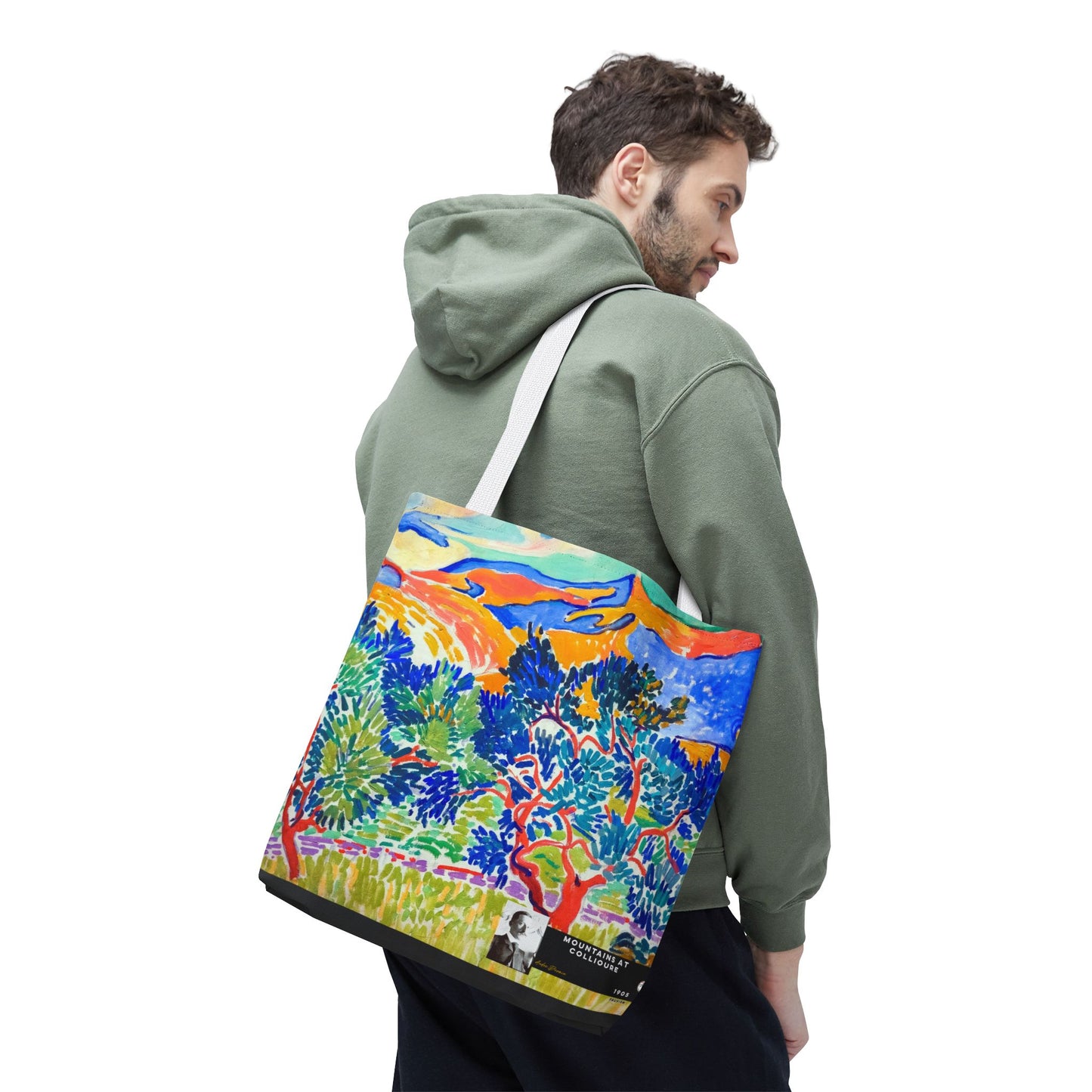 Derain, André - Mountains at Collioure (1905) - Tote Bag