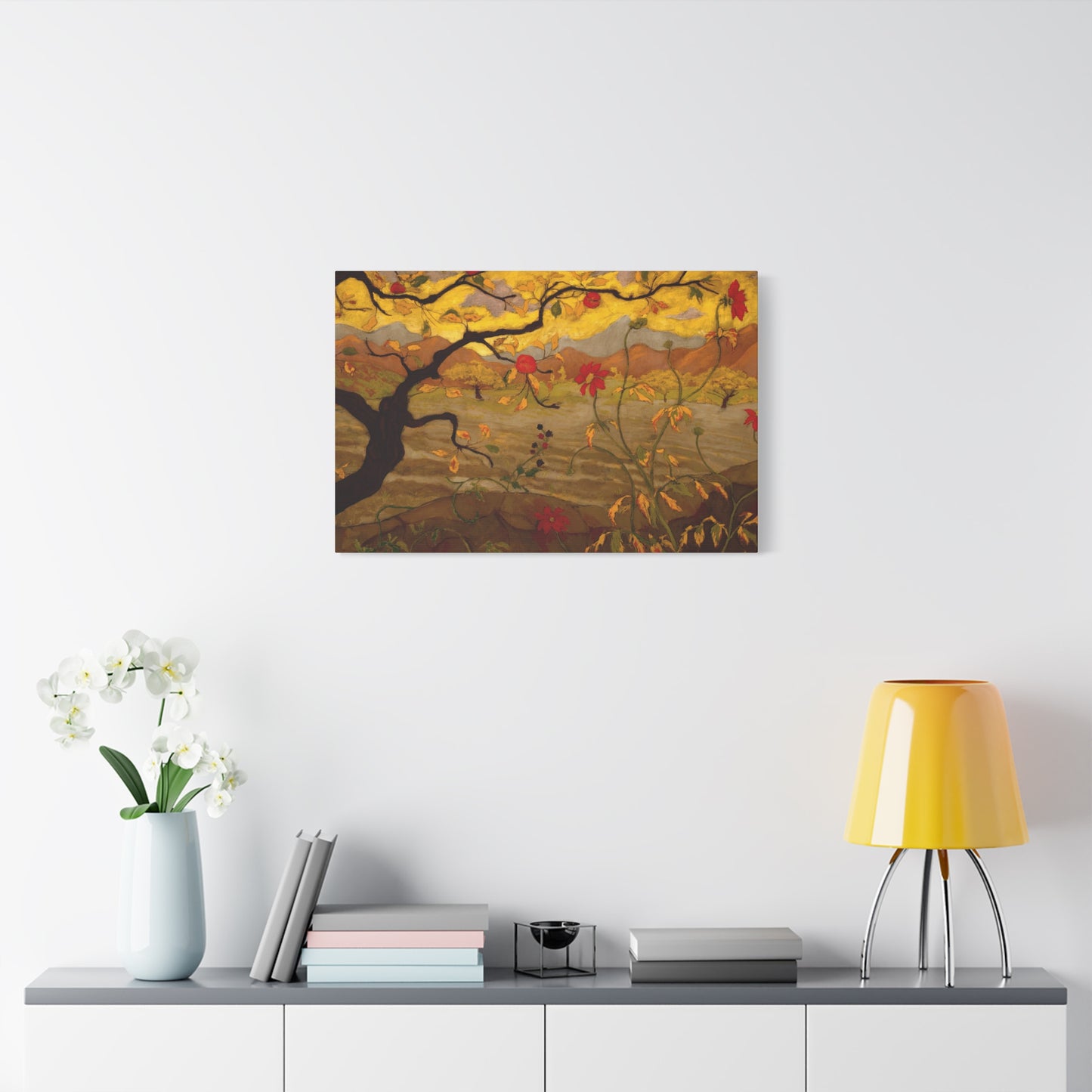 Ranson, Paul - Apple Tree with Red Fruit (1902) - Canvas Block, unframed