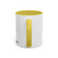 AdamPacio.com - Black Logo - Colorful Accent Mugs