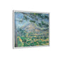 Cézanne, Paul - Mont Sainte-Victoire with Large Pine (1887) - Matte Canvas, Framed