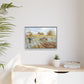 Pissarro, Camille - Hoarfrost (1873) - Matte Canvas, Framed