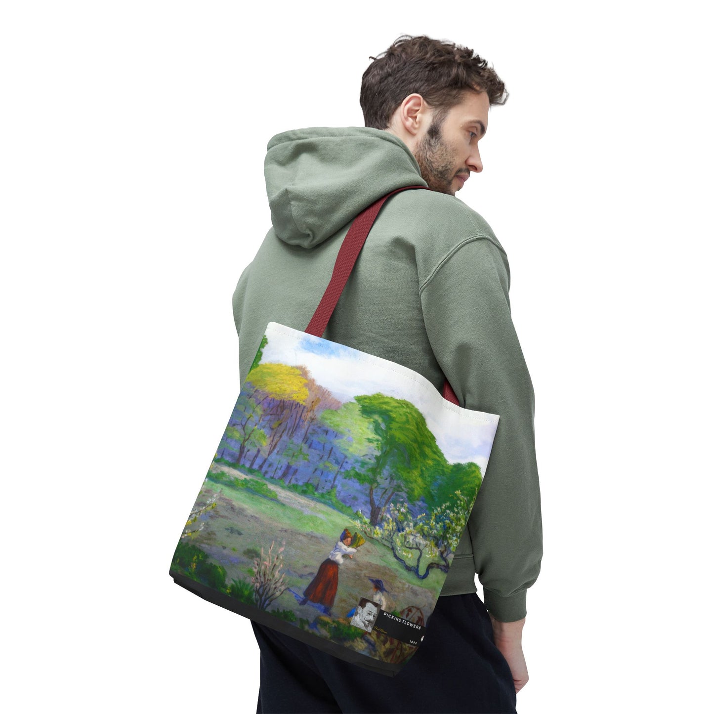 Ranson, Paul - Picking Flowers (1890) - Tote Bag