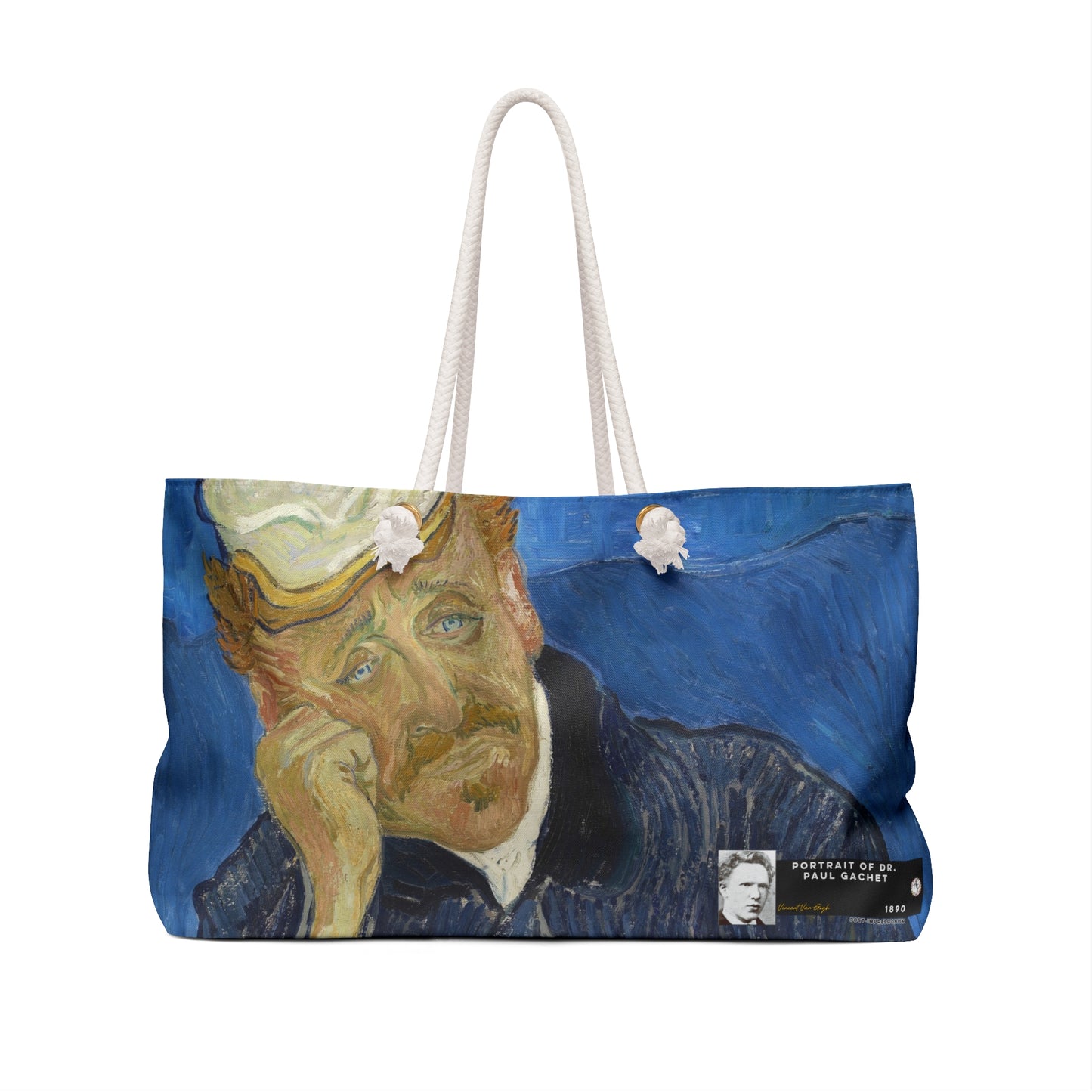 Van Gogh, Vincent - Portrait of Dr. Paul Gachet (1890) - Weekender Bag