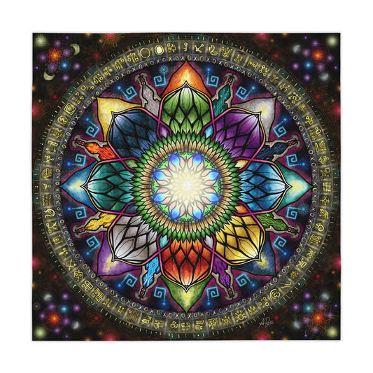 Mystic Jewel Mandala - Tablecloth