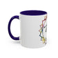 AdamPacio.com - White Logo - Colorful Accent Mugs